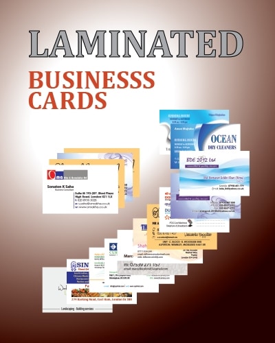 Laminated Business Card